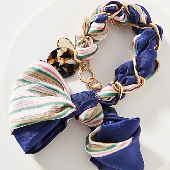 Anthropologie Jewelry - Anthropologie Scarf Bracelet